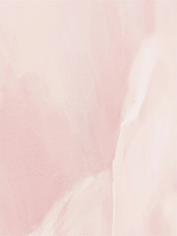 photo d'un mur peint en rose dont les traces semblent abstraites